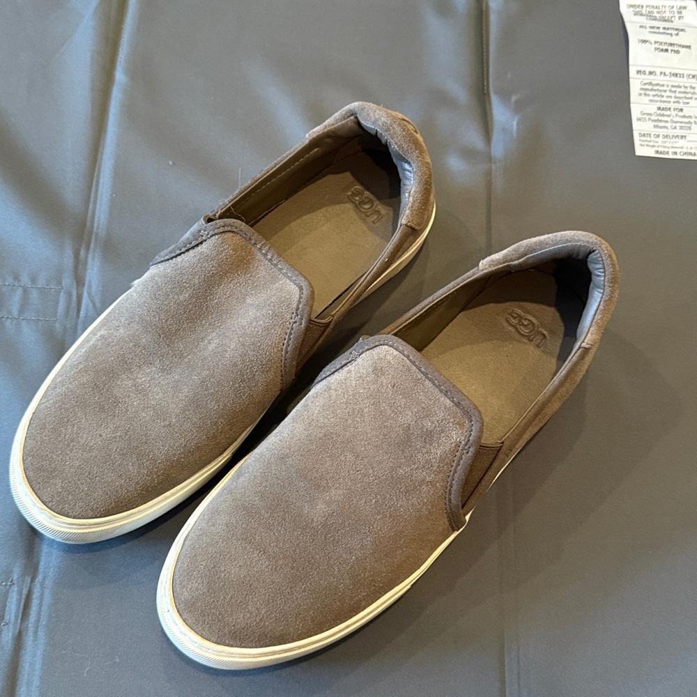UGG Tan Suede Casual Slip-Ons Size 10